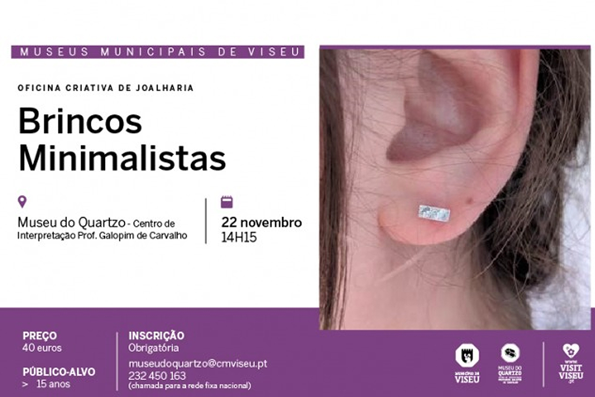 Workshop de Joalharia | Brincos Minimalistas