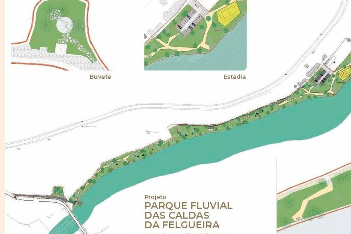 Parque Fluvial das Caldas da Felgueira será uma realidade em 2025