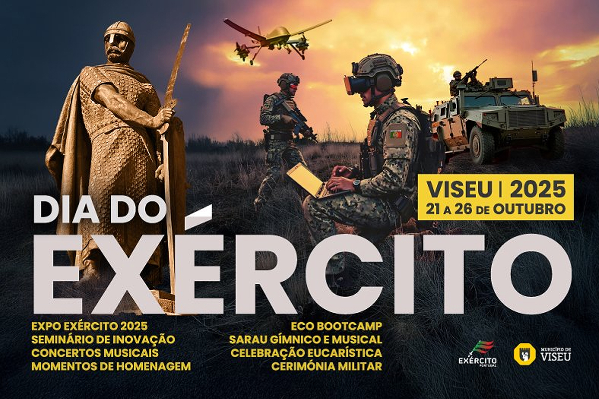 Viseu vai ser o Quartel-General para as Comemorações do Dia do Exército 2025