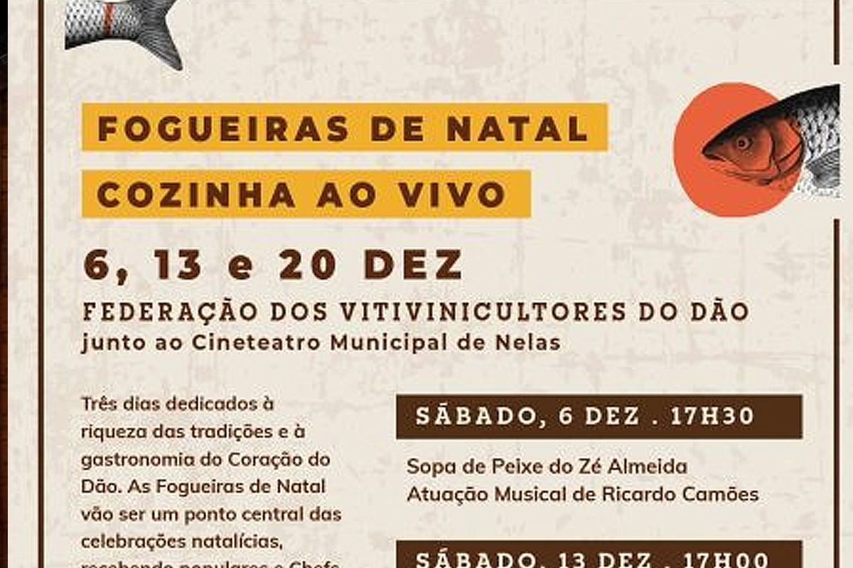 Município de Nelas recupera tradição das Fogueiras de Natal