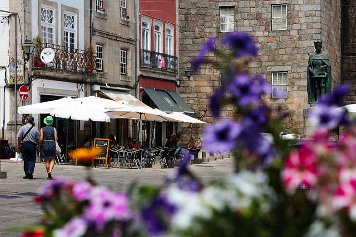 Centro Histórico de Viseu sem trânsito